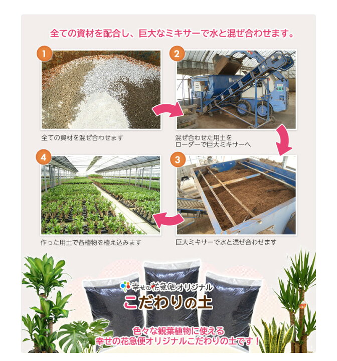 楽天市場】こだわりの土（観葉植物の培養土）20L～50L|生産者が  