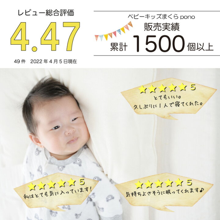 楽天市場 26h限定５ Off 10日 ベビーまくら Pono 吐き戻し防止 枕 傾斜 ベビー枕 子供まくら 赤ちゃん 子供 補充 つぶ綿 ななめ構造 ピロー ミルク戻し 睡眠 ２人目 日本製 国産 汚れ 安心 洗える 兄弟 姉妹 出産祝い ギフト 誕生日 プレゼント 送料無料