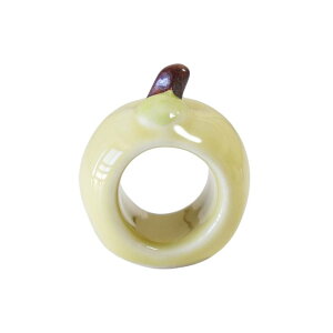 波佐見焼 箸置き りんご 敏彩窯 1個 はしおき おしゃれ おもしろ かわいい 林檎 リンゴ