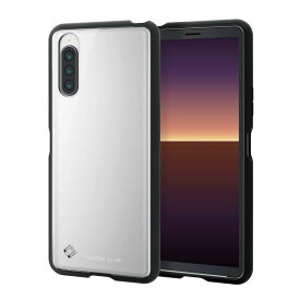 エレコム Xperia 10 II ケース TOUGH SLIM 耐衝撃×薄軽 [エアークッションで衝撃吸収] クリア PM-X202TS2CR