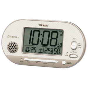 ZCR[NbN(Seiko Clock) uv sNS[h {̃TCY: 8.1×15.9×4.9cm ڊo܂v dg fW^ x x \ SQ795G