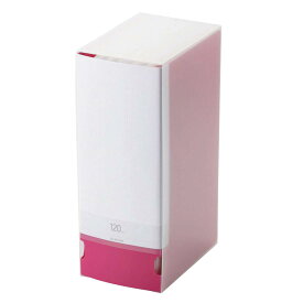エレコム ファイルケース DVD BD CD 対応ファイルケース 120枚収納 ピンク CCD-FB120PN