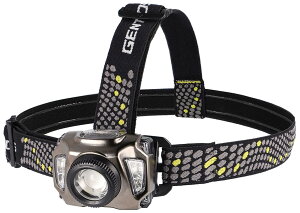 GENTOS(�W�F���g�X) LED �w�b�h���C�g USB�[�d�� �y���邳670���[����/���p�_��2.5����/�ϐo/�h�H�z ��p�[�d�r�܂��͒P4�`�d�r3�{(�ʔ���)�g�p �A�N�X���C AR-100H