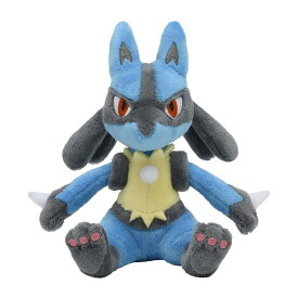 ポケモンセンターオリジナル ぬいぐるみ Pokémon fit ルカリオ 15.5×12.85×13.95(H×W×D:)