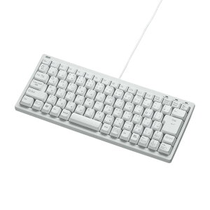 TTvC(Sanwa Supply) LRpNgL[{[h eL[Ȃ USBڑ {86L[ u USB-PS/2ϊA_v^t zCg SKB-KG3WN2