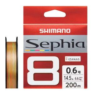 V}m(SHIMANO) PEC ZtBA 8 200m LD-E61W 0.6 5J[