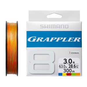 �V�}�m(SHIMANO) �O���b�v���[8 PE 300m LD-A71U 5�J���[ (5�F×10m) 3��