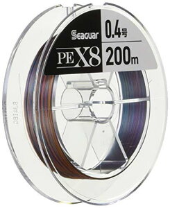 シーガー(Seaguar) ライン PEライン シーガー PE X8 釣り用PEライン 200m 0.4号 9.1lb(4.1kg) マルチ