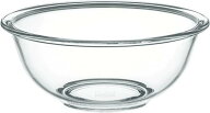 iwaki(イワキ) AGCテクノグラス 耐熱ガラス ボウル 丸型 2.5L 外径25cm 電子レンジ/オーブン/食洗器対応 …