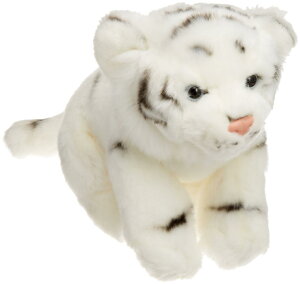 ワイルドライフアニマルズ ホワイトタイガー S ぬいぐるみ 長さ30cm K4700