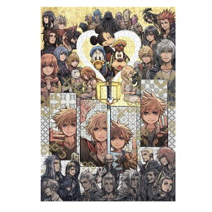 e[(Tenyo) y{z 1000s[X WO\[pY fBYj[ KINGDOM HEARTS 20th Anniversary Art (51x73.5cm) D-1000-893 ̂t wt T[rXJ[ht