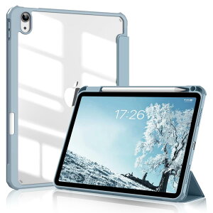 SQBEBS iPad 11 P[X A16 (2025) iPad 11/10 10.9C` (2022) obNJo[ yVz_[t O܂X^h Touch IDƃI[gX[v@\Ή y ^ h~ PUU[