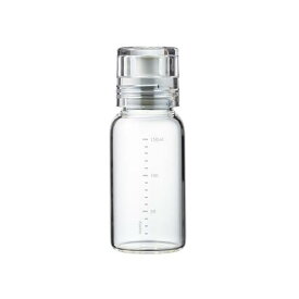 HARIO(ハリオ) ドレッシングボトルスリム 150ml 熱湯使用可能 ペールグレー DBSN-150-PGR