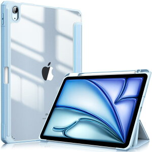 Fintie iPad Air 11C` P[X M3 (2025 7) / M2 (2024 6) / Air 5/4 P[X 2022/2020 10.9 C` obNJo[ Apple Pencil [\ CX[dΉ O܃X^h X[v@\ y 