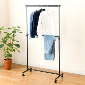 hEVV nK[bN 2ipCvnK[ 100cm ω׏d120kg   ubN   LIH2-100BK 100×s42×117~183.5cm ㉺2iłՂ[ LX^[t 