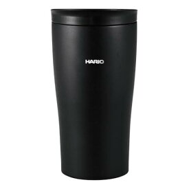 HARIO(ハリオ) タンブラー ブラック 300ml HARIO フタ付き保温タンブラー ステンレス プレゼント ギフト 贈り物 STF-300-B