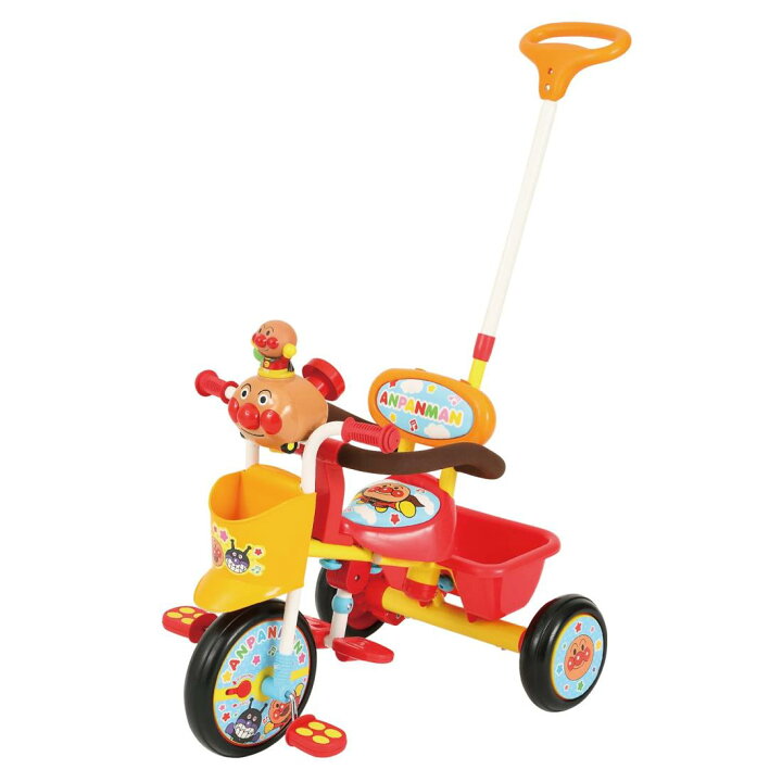 楽天市場】ジョイパレット(JOYPALETTE) おでかけ三輪車アンパンマン 