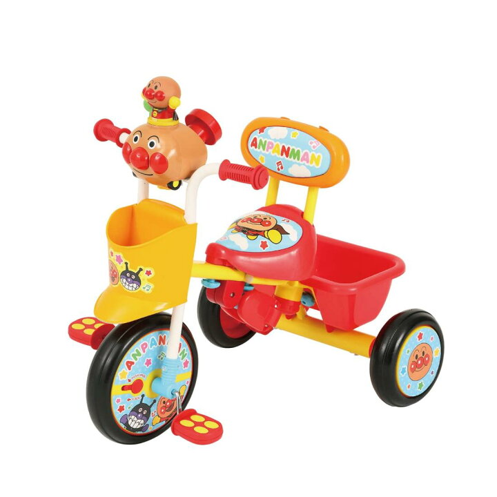 楽天市場】ジョイパレット(JOYPALETTE) おでかけ三輪車アンパンマン 