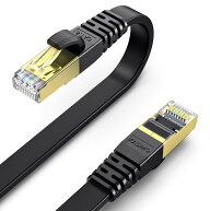 KASIMO LANケーブル 5m ランケーブル CAT8 カテゴリー8 超高速 40Gbps/2000MHz CAT8準拠 フラットケーブ…