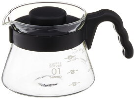 HARIO(ハリオ) V60コーヒーサーバー 電子レンジ/食洗機対応 450ml ブラック 日本製 VCS-01B
