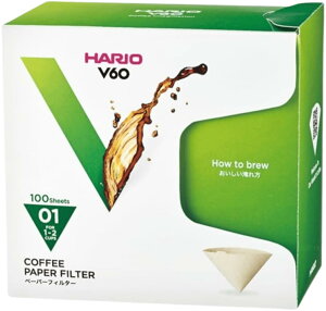 HARIO(�n���I) V60�p�y�[�p�[�t�B���^�[�݂��炵100��������VCF-01-100MK(1~2�t�p)