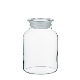 HARIO ガラスの手仕事保存びん 1000mL GHB-1000