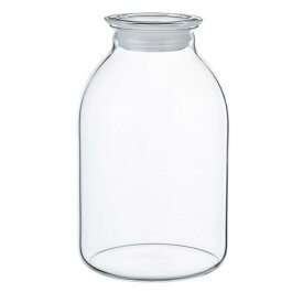 HARIO ガラスの手仕事保存びん 2000mL GHB-2000