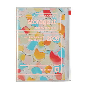 蒠 2026 XPW[ 2025N12n܂ ԃubN B6ό^ Xg[WCbg/F IWEp` }[NX 26WDR-CMU05-PK