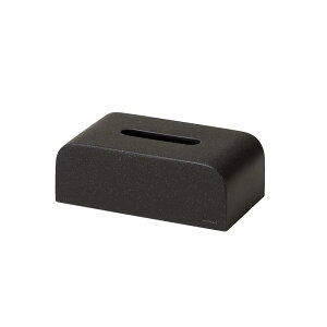 ideaco (�C�f�A�R) �\�t�g�p�b�N �� ��p �e�B�b�V���{�b�N�X ��22?���s12?����8cm Tissue Case SP stone sand black ( �e�B�b�V���P�[�X �G�X�s�[ �X�g�[���T���h�u���b�N )