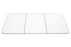 東プレ 組合せ式 冷めにくい風呂ふた ECOウォームneo (3枚割) W14 エッジ色グレー 78×138cm