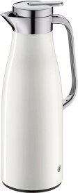 alfi アルフィ ステンレス製卓上用ポット FARBE (ファルベ) 1.0L ココナッツホワイト AFTH-1000S CNW