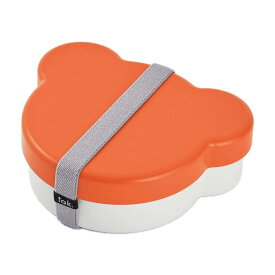 tak タック キッズディッシュ ランチボックス ベア オレンジ