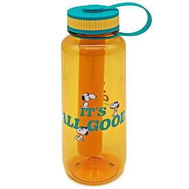 大西賢製販 PEANUTS ドリンクボトル ORANGE WITH アイスチューブ PL-2201