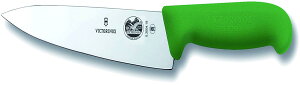 VICTORINOX(ビクトリノックス) シェフナイフ プロ仕様の牛刀包丁 19cm グリーン 人間工学に基づいた滑りにくいハンドル 食洗器対応 プロフェッショナル 0 5.2004.19-X1