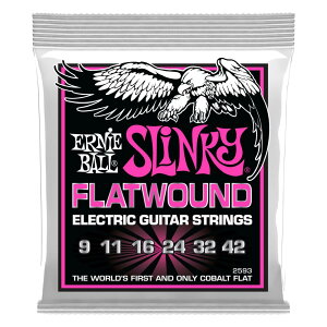 yKiz ERNIE BALL 2593 GLM^[ (09-42) SUPER SLINKY FLATWOUND X[p[EXL[EtbgEh