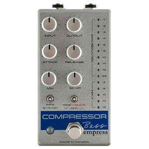 Empress Effects/Bass Compressor Silver High-End Compressor Pedal for Bass [x[XpRvbT[]