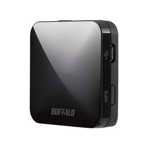 BUFFALO (obt@[) USB LANe@ 11ac/n/a/g/b 433/150Mbps gx[^[ single_band ubN WMR-433W2-BKyiPhone13[J[mFς݁z
