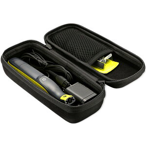 ProCase ���s�p�n�[�hEVA�ی�P�[�X Philips Norelco OneBlade �V�F�[�o�[�P�[�X, �X�g���b�v�t�� �Ή��@��F Norelco OneBlade �����Y�n�C�u���b�h�d���g���}�[�ƃV�F�[�o�[ -�u���b�N
