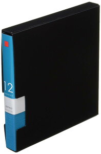 �o�b�t�@���[ DVD�Ή� �t�@�C���P�[�X 12�����[ �u�b�N�^�C�v �u���[ BSCD01F12BL