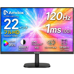 �yAmdox�z 22�C���` �t��HD 1080P ���j�^�[ 120Hz 1ms(OD) AMD FreeSync VA�p�l�� ����� P220F