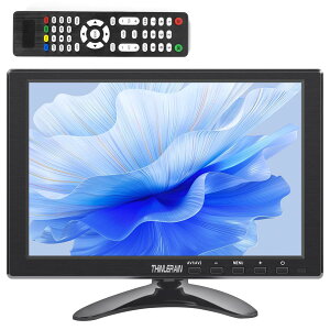 Thinlerain 10.1�C���`���j�^�[ ���^ �f�B�X�v���C �t���f�B�X�v���C ���j�^�[/HDMI VGA AV BNC USB �|�[�g/1920x1200/16:10/178°����/VESA�}�E���g/�X�s�[�J�[����/�����R��