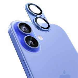 NIMASO �J�����t�B���� iPhone 16/16 Plus �p �J�����ی� �A���~������ 9H�����K���X �����Y�J�o�[ 1���Z�b�g �u���[