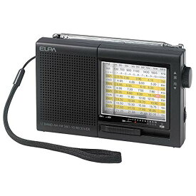 エルパ(ELPA) () AM/FM短波ラジオ 海外の国際放送から国内のAM/FM放送まで幅広くキャッチ ER-C74T 送料無料