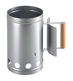 キャプテンスタッグ(CAPTAIN STAG) バーベキュー用 大型 火起し器 UG-3292 シルバー 160×265×高さ270mm 送料無料