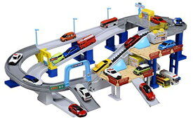 タカラトミー『 トミカ 2スピードでコントロール! トミカアクション 高速どうろ 』 ミニカー 車 おもちゃ 3歳以上 玩具安全基準合格 STマーク認証 TOMICA TAKARA TOMY