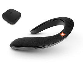 JBL SoundGear BTA ウェアラブルネックスピーカー ワイヤレスオーディオトランスミッター付き Bluetooth/apt-X対応/31mm径スピーカー4基搭載 ブラック/テレビ会議にも使用可能/JBLSOUNDGEARBABLK【国内正規品/メーカー 付き】