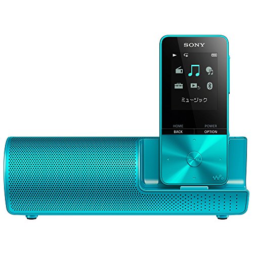 ソニー ウォークマン Sシリーズ 4GB NW-S313K : MP3プレーヤー Bluetooth対応 最大52時間連続再生 イヤホン/スピーカー付属 2017年モデル ブルー NW-S313K Lのサムネイル