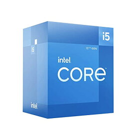 インテル INTEL CPU Core i5-12400F / 6/12 / 2.5GHz / 6xxChipset / BX8071512400F 【 国内正規流通品 】