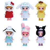 ぷちリカちゃん サンリオ リカちゃん ドール サンリオキャラクターズコレクション 着せ替え タカラトミー…