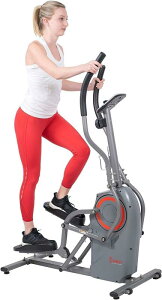 Sunny Health  Fitness �J�[�f�B�I�N���C�}�[ �X�e�b�s���O �G���v�e�B�J�� �G�N�T�T�C�Y�}�V�� ����p 8�i�K�̎��C��R �p�t�H�[�}���X���j�^�[ �S�g���[�N�A�E�g